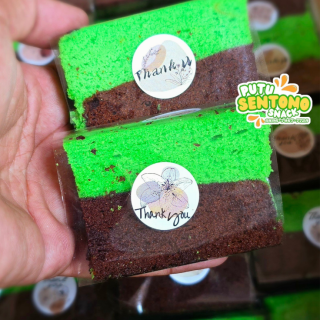 Bolu Pandan Cokelat